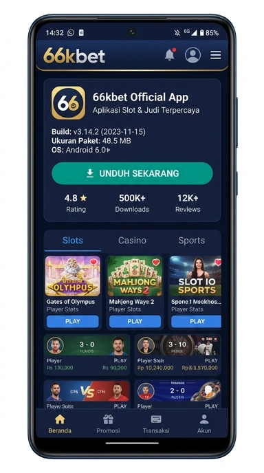 Unduh dan Instal APK 66kbet untuk Pengguna Android