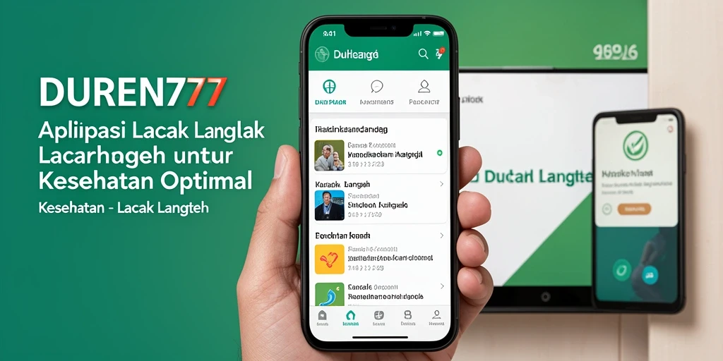 Tampilan antarmuka DUREN777 yang menarik saat melacak langkah.