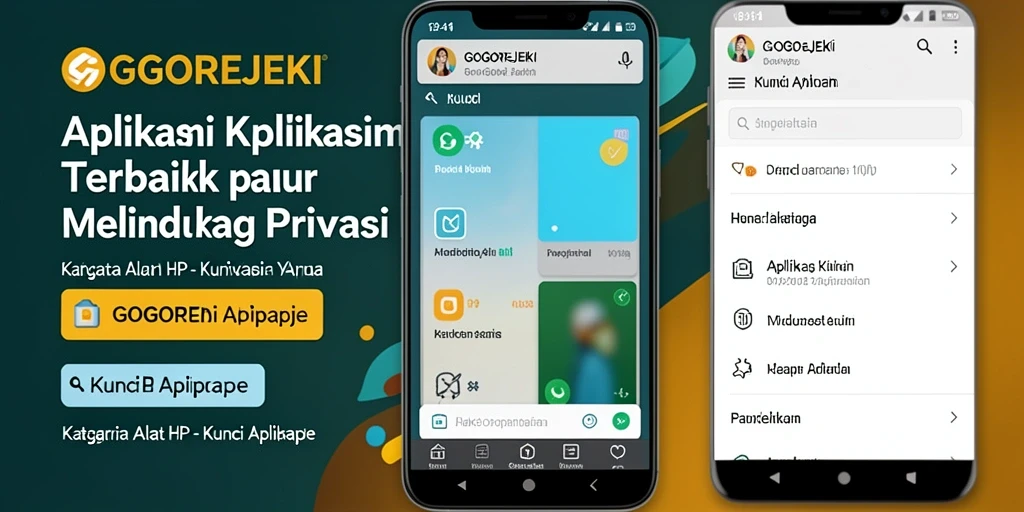 Tampilan antarmuka GOGOREJEKI yang intuitif dan fungsional.