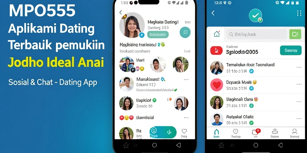 Tampilan antarmuka MPO555 yang modern dan menarik saat digunakan.