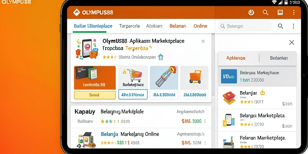 Antarmuka OLYMPUS88 yang menarik untuk belanja online.